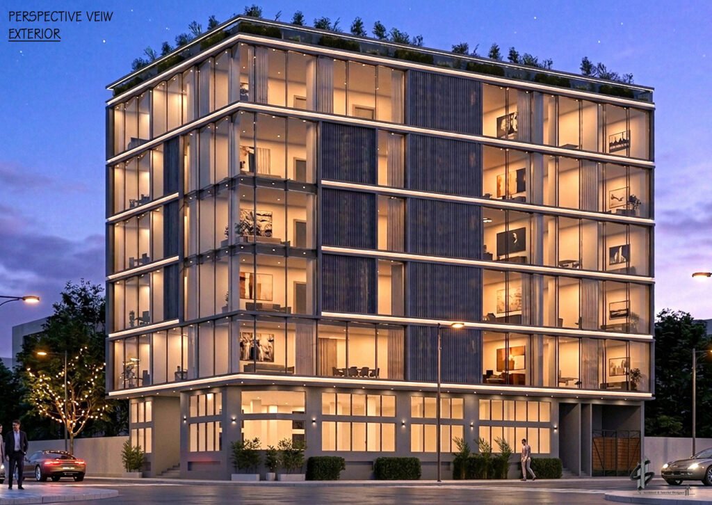 ANUM Business Center architectural rendering